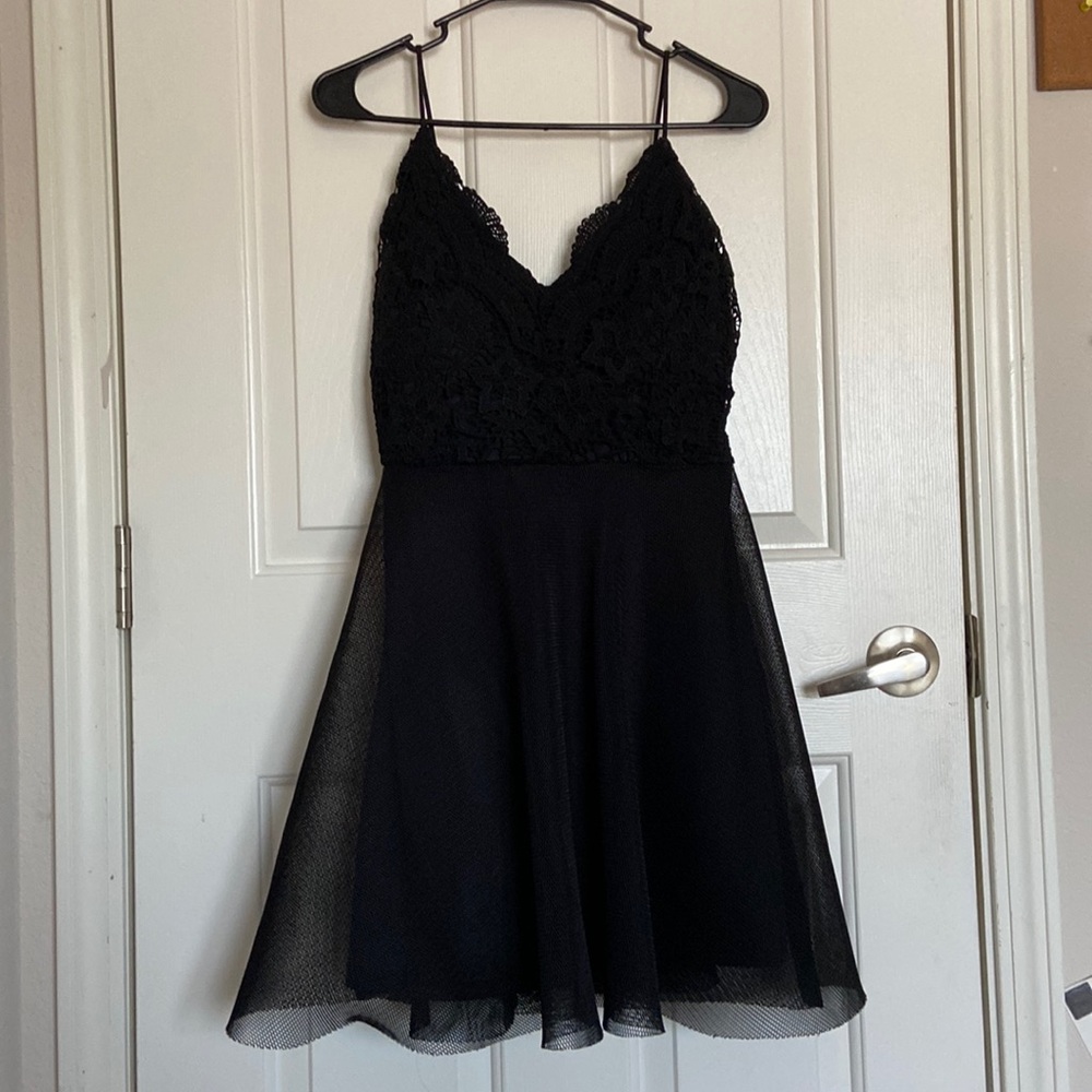 Black Lace Dress